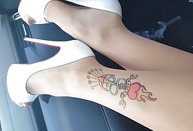 Moje nogavice, stopala, gležnja tatoo porno kjer kričati